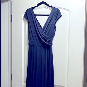 White House Black Market navy dress